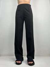 Load image into Gallery viewer, Black high waist office pants (S/M)