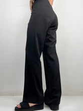 Load image into Gallery viewer, Black high waist office pants (S/M)