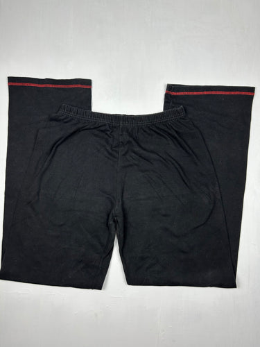 Black cotton low waist joggers pants (S/M)