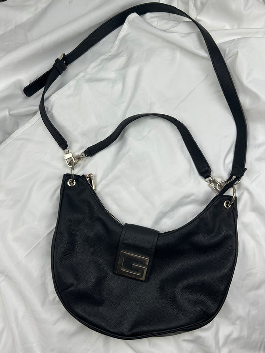 Black crossbody besace bag