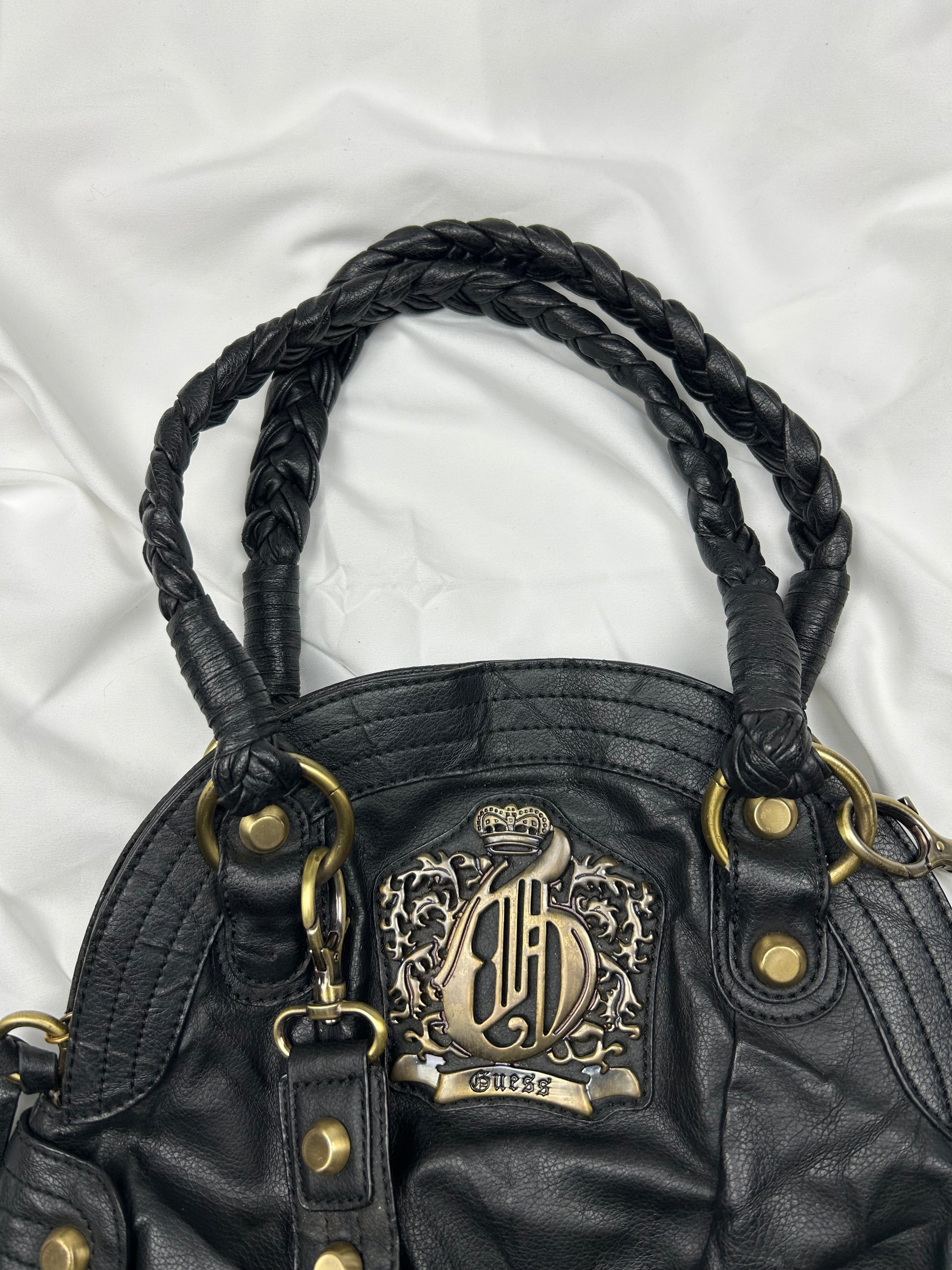 Black besace uni shoulder bag