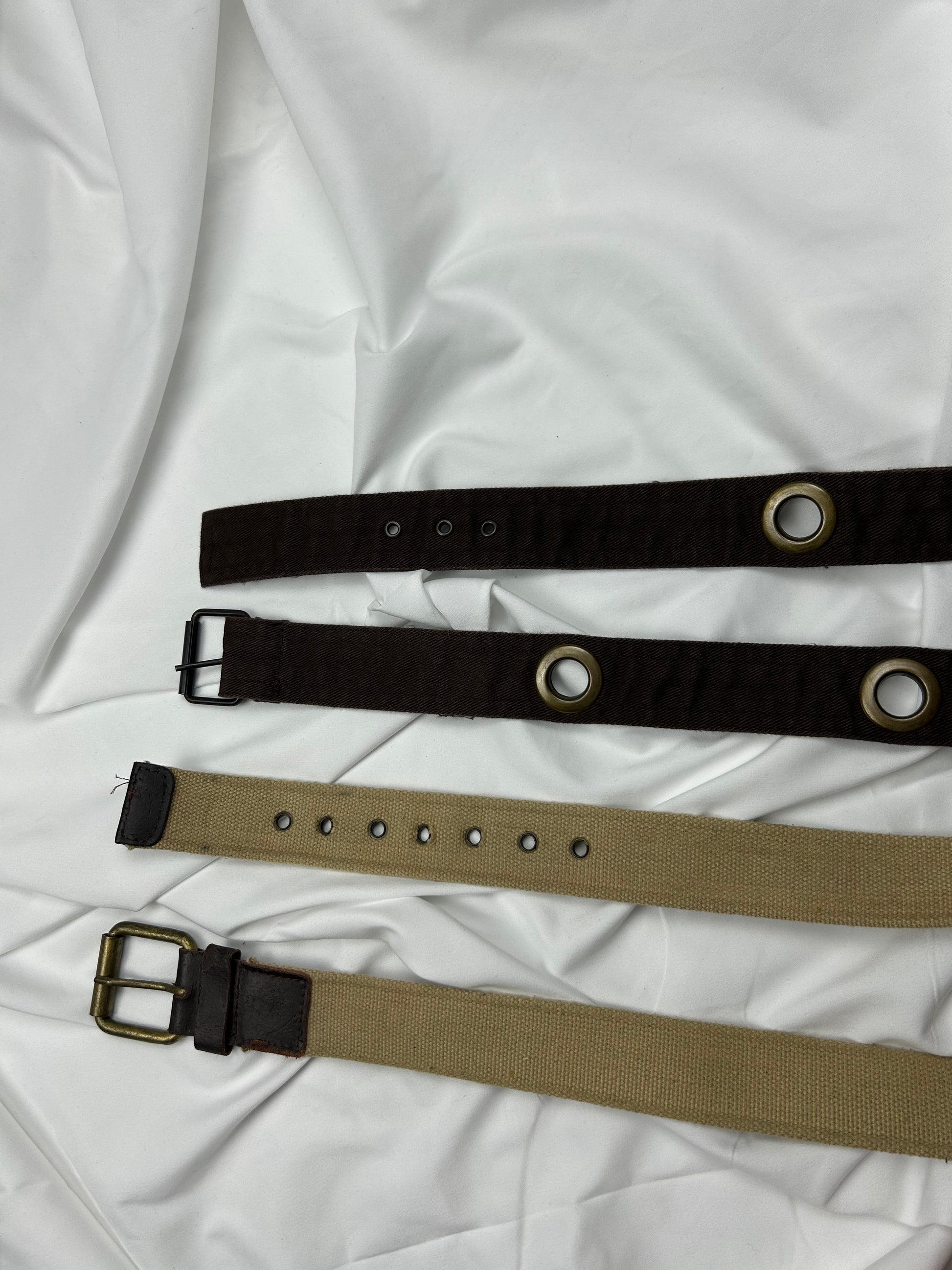 Y2K vintage utility buckle belt