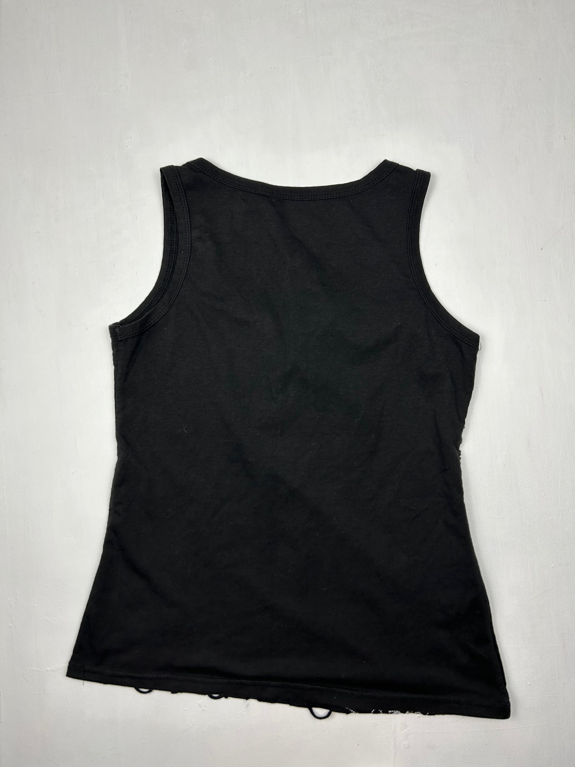 Black tank top (L)