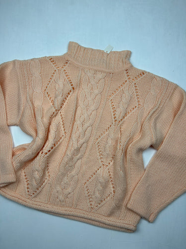 Baby pink high neck jumper (S/M)